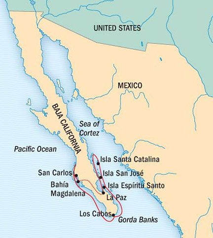 Baja California and the Sea of Cortez